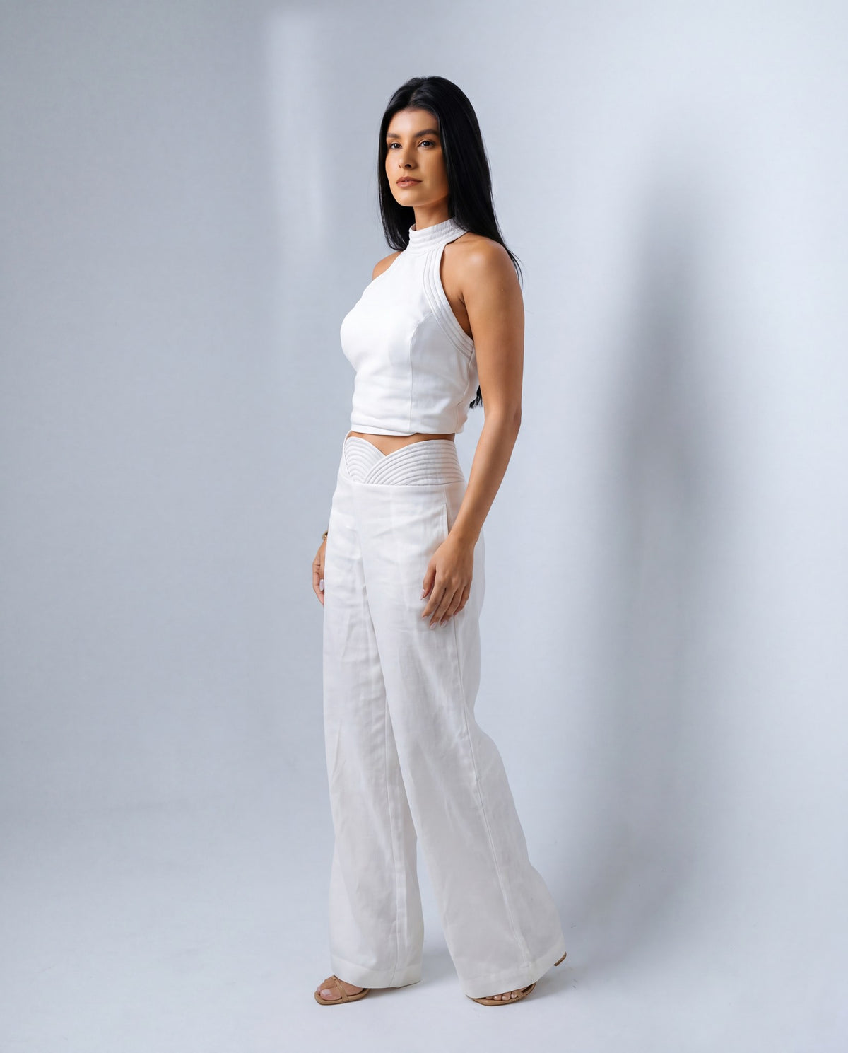 Calça Nala Off-White 3-4